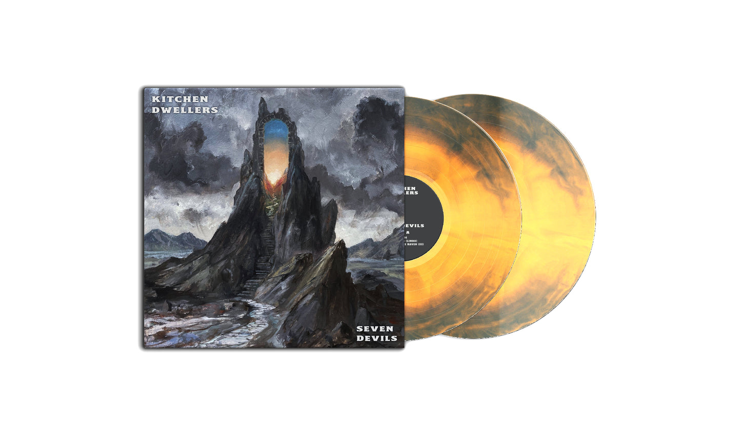 Kitchen Dwellers Seven Devils (Numbered, 2xLP, 180g, Blue & Orange Galaxy) [Vinyl]