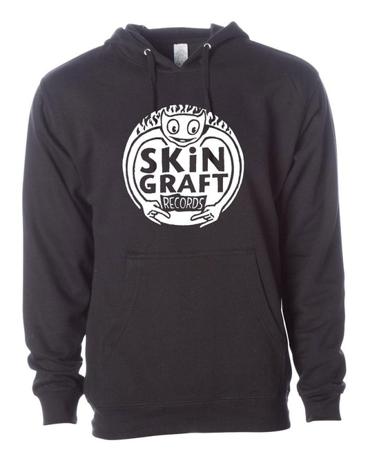 SKiN GRAFT Records “Logo” Pull-Over Hooded Sweatshirt