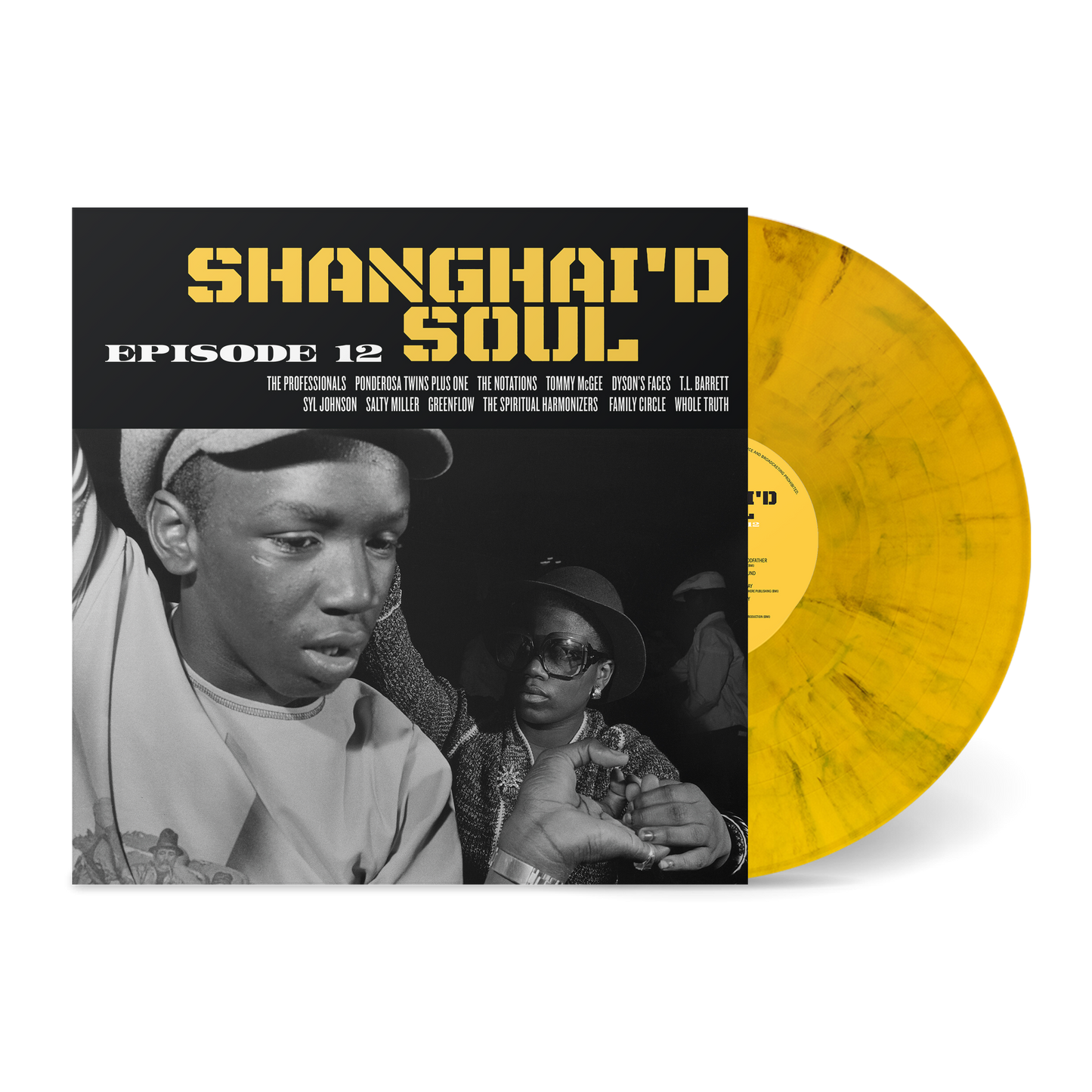Various Artists Shanghai'd Soul Episode 12 (Opaque Yellow & Black Splatter) [Vinyl]