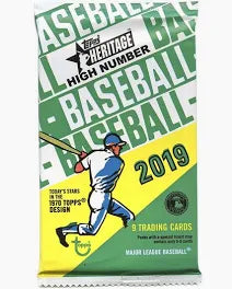 2019 Topps Heritage High Number Baseball Retail Pack (9 Cards)