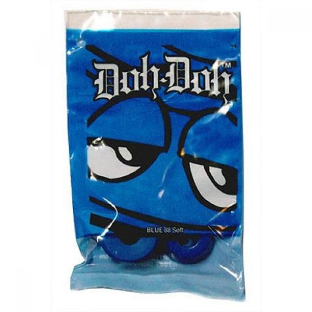 Shorty's Doh-Doh Blue 88a Soft Skateboard Bushings (pair)