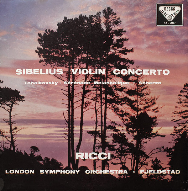 Violin Concerto In D Minor Op.47 (Vinyl)