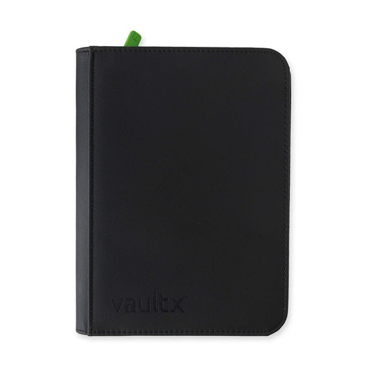 4 Pocket Exo Tec Zip Binder : Signature Black