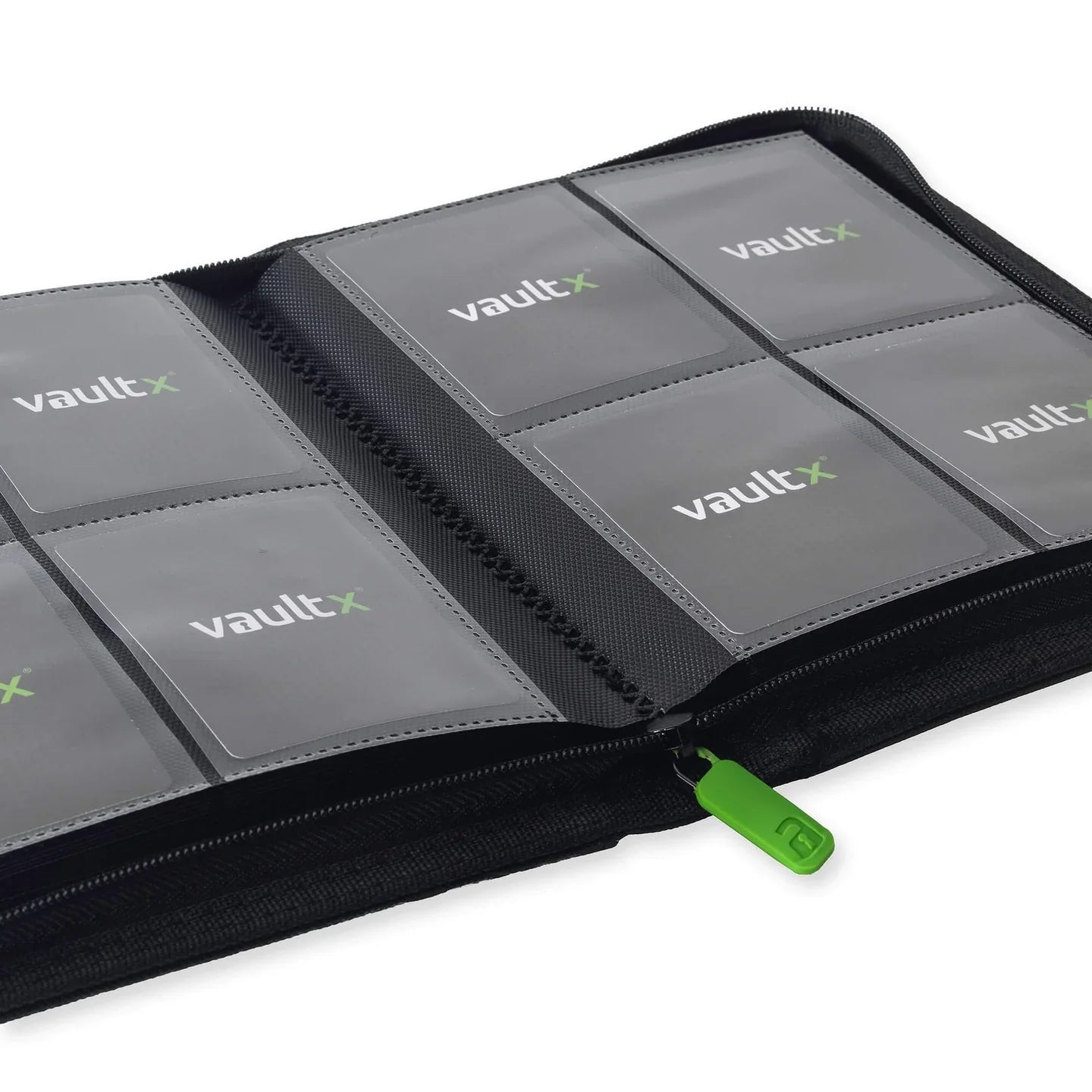 4 Pocket Exo Tec Zip Binder : Signature Black