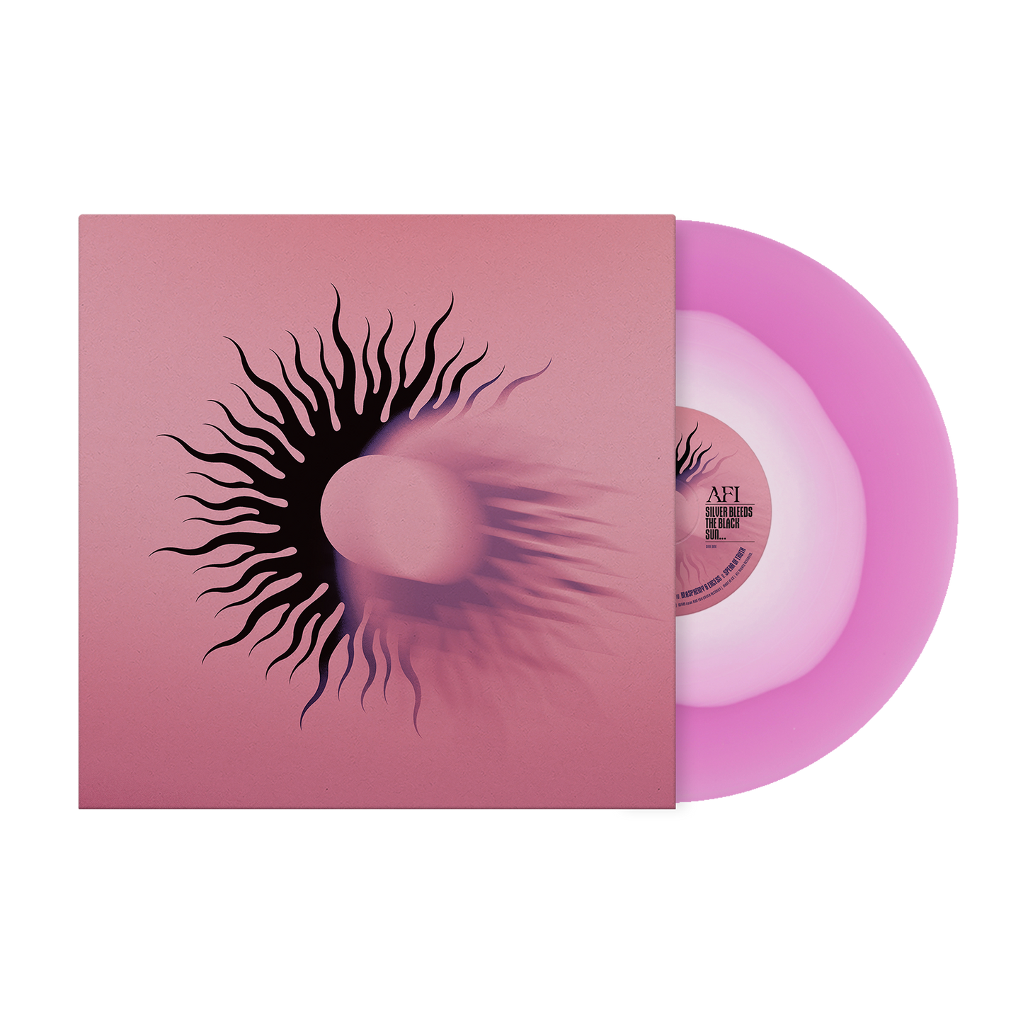 Silver Bleeds the Black Sun... (White & Violet) (Vinyl)