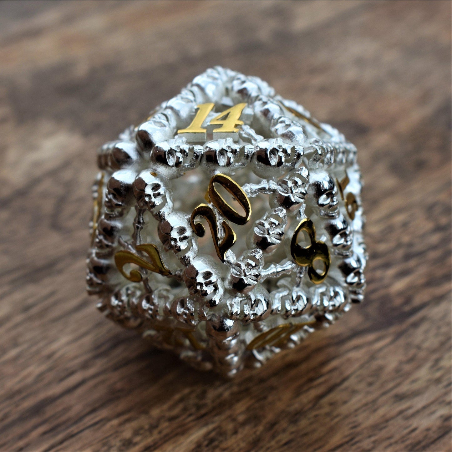 Bone Lord Hollow Metal 50mm D20