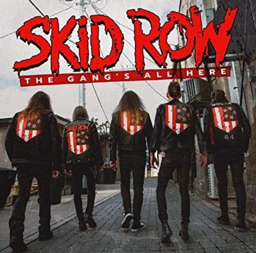 Skid Row The Gang's All Here (Indie Exclusive, Limited Edition, Black, Red, White Splatter) [Vinyl]