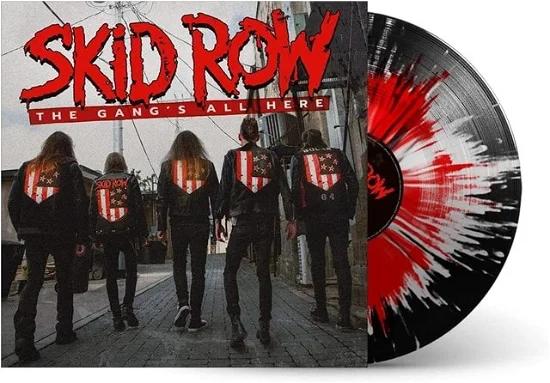 Skid Row The Gang's All Here (Indie Exclusive, Limited Edition, Black, Red, White Splatter) [Vinyl]