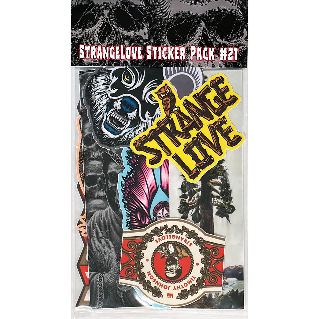 STRANGELOVE SKATEBOARDS STICKER PACK #21