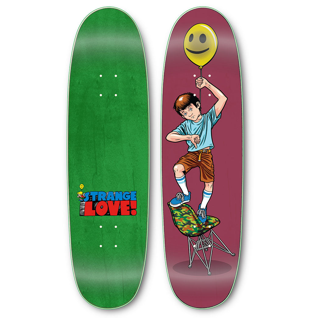 StrangeLove Balloon Boy Purple 8.875" Complete Skateboard