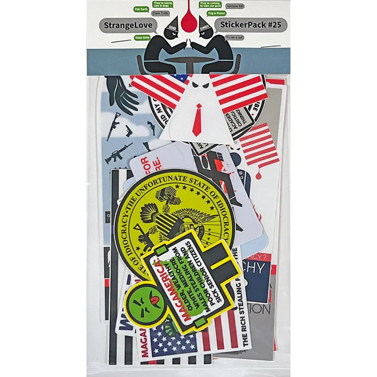 STRANGELOVE SKATEBOARDS STICKER PACK #25