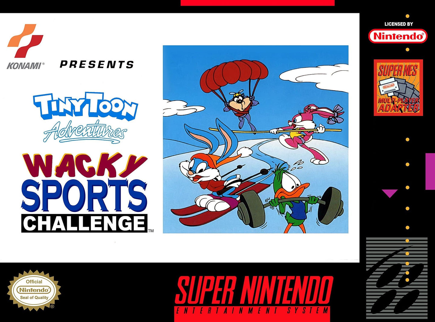 Tiny Toon Adventures: Wacky Sports Challenge (Super Nintendo)