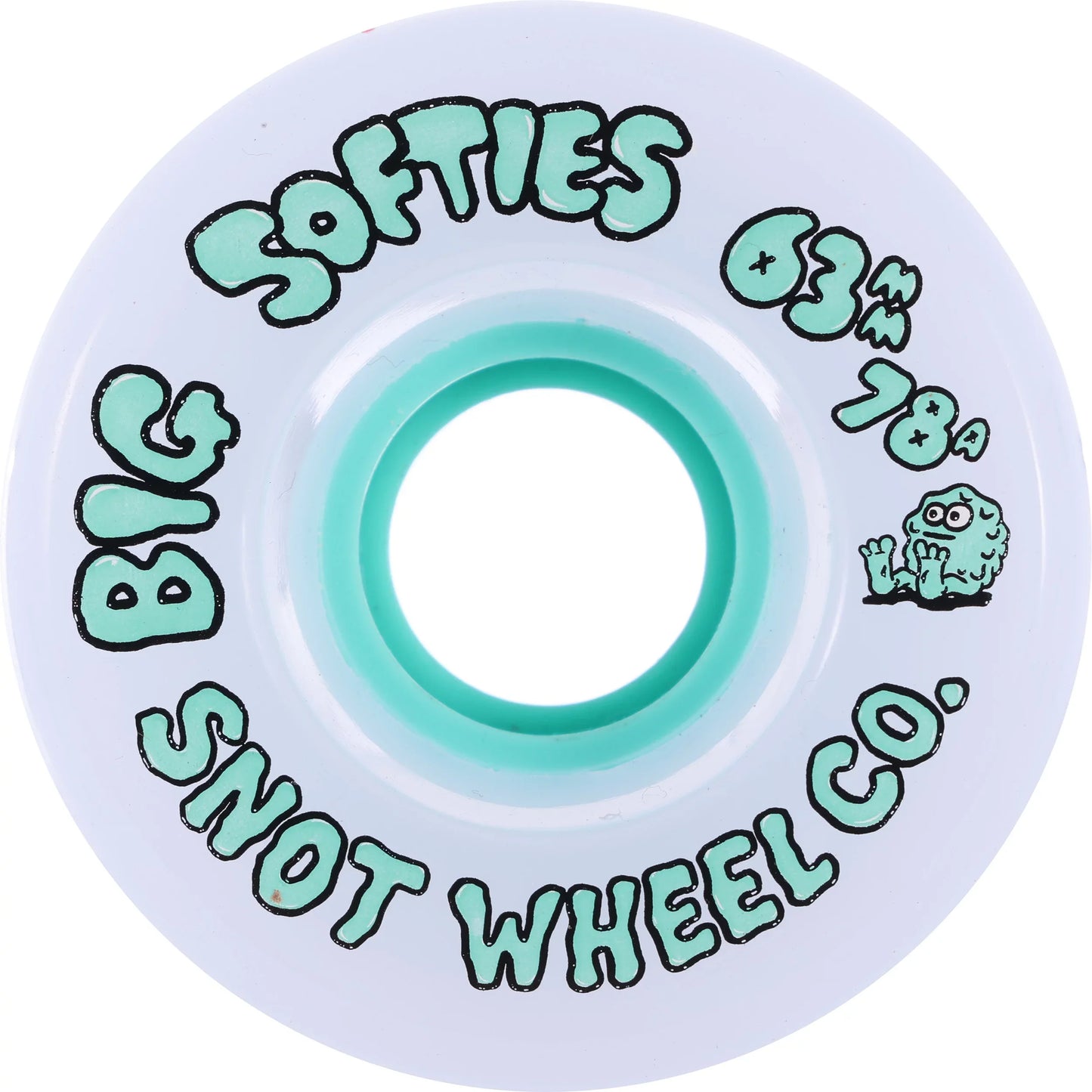 SNOT BIG SOFTIES 63MM SKATEBOARD WHEELS