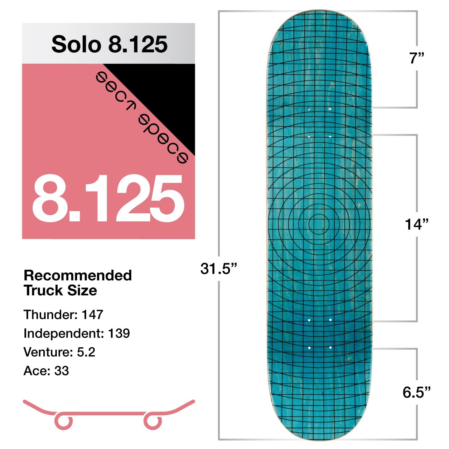 HABITAT STEFAN JANOSKI "AUDIOCENTRIC" 8.125" SKATEBOARD DECK