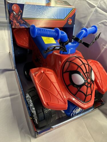 Spider-Man 6V Ride On with Light Up Handle Bars - Brand New in Box!