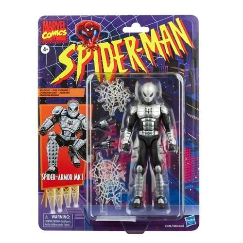 Spider-Man Retro Marvel Legends  6-Inch Action Figure - Choose Your Figure