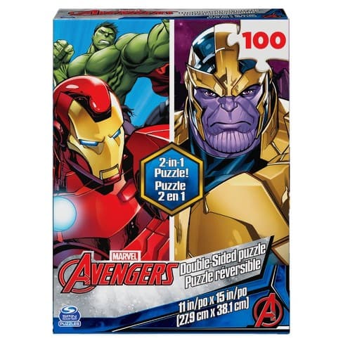 100 Piece Double Sided Puzzle Assortment