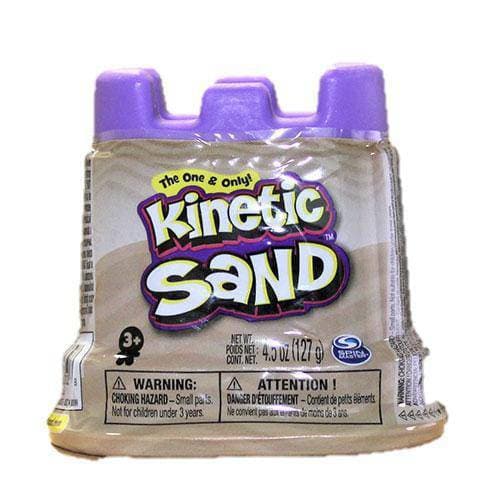 Kinetic Sand Single Container - Individual 4.5oz pack - Tan