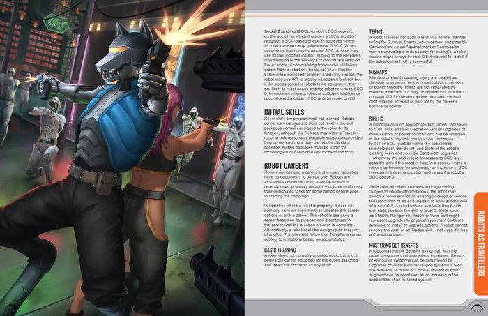 Traveller RPG: Robot Handbook