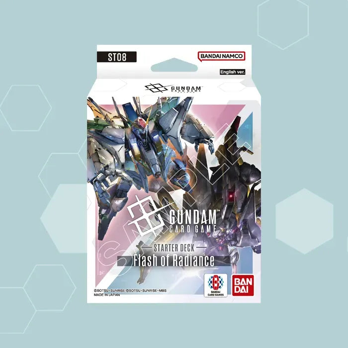Gundam Card Game: Starter Deck 08 - Flash of Radiance [ST08] - Golden Apple Comics