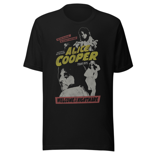 Alice Cooper 1975 Tour Vintage T-Shirt ()