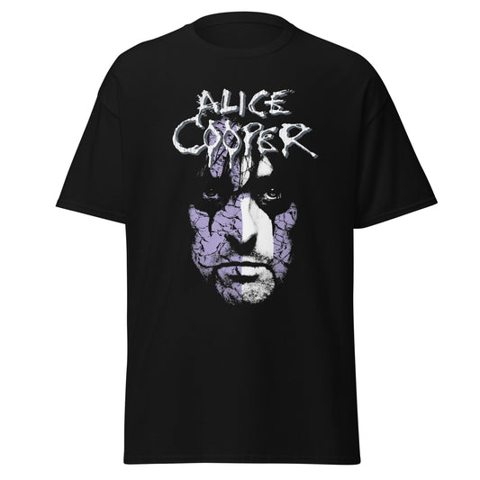 Alice Cooper - Early 2000s Vintage Jumbo Print T-Shirt ()