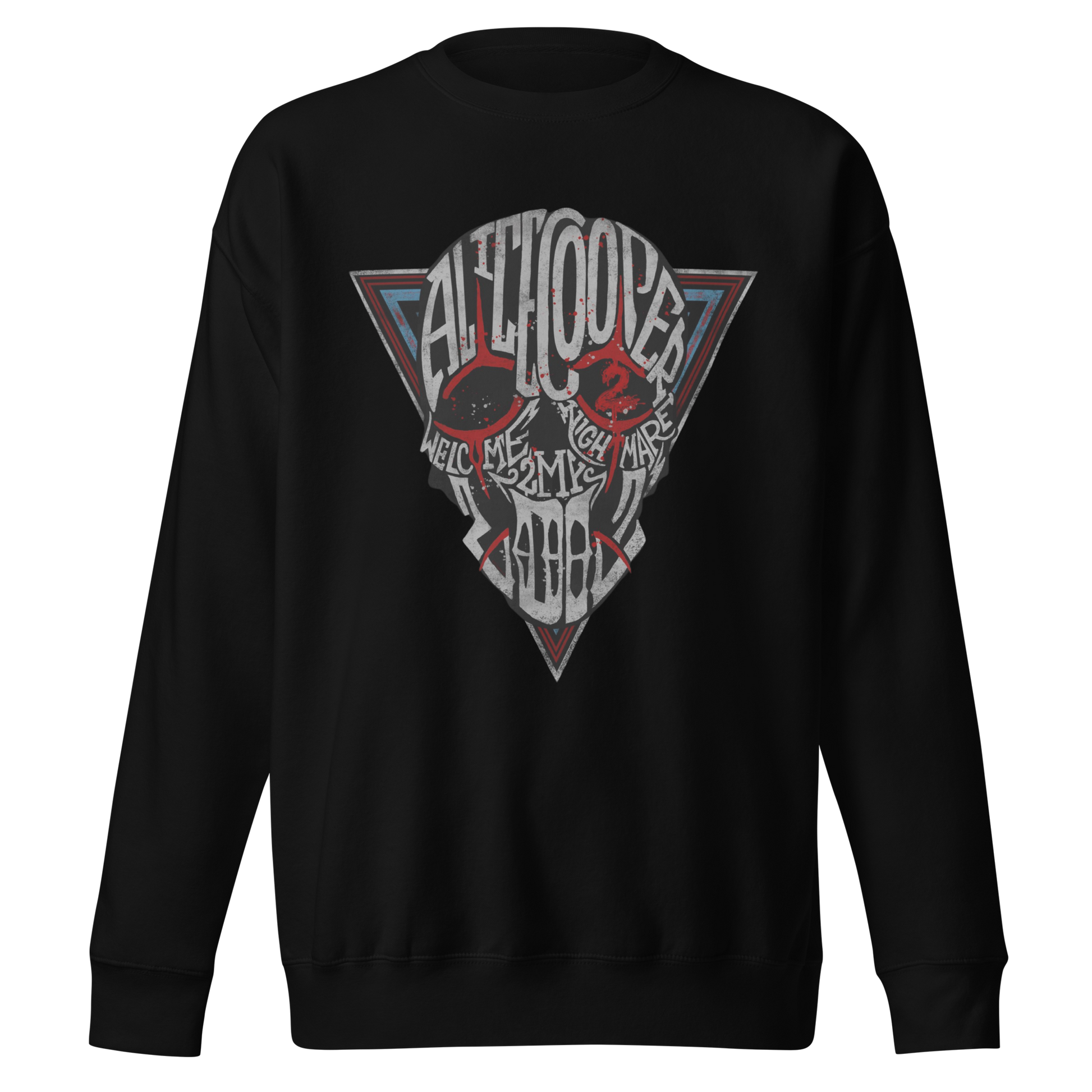 Stakes Alice Cooper Welcome 2 My Jumbo Print Sweatshirt [Apparel] - Golden Apple Comics