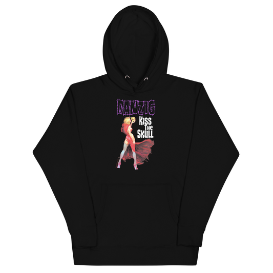 Danzig Kiss the Skull Classic Hoodie ()