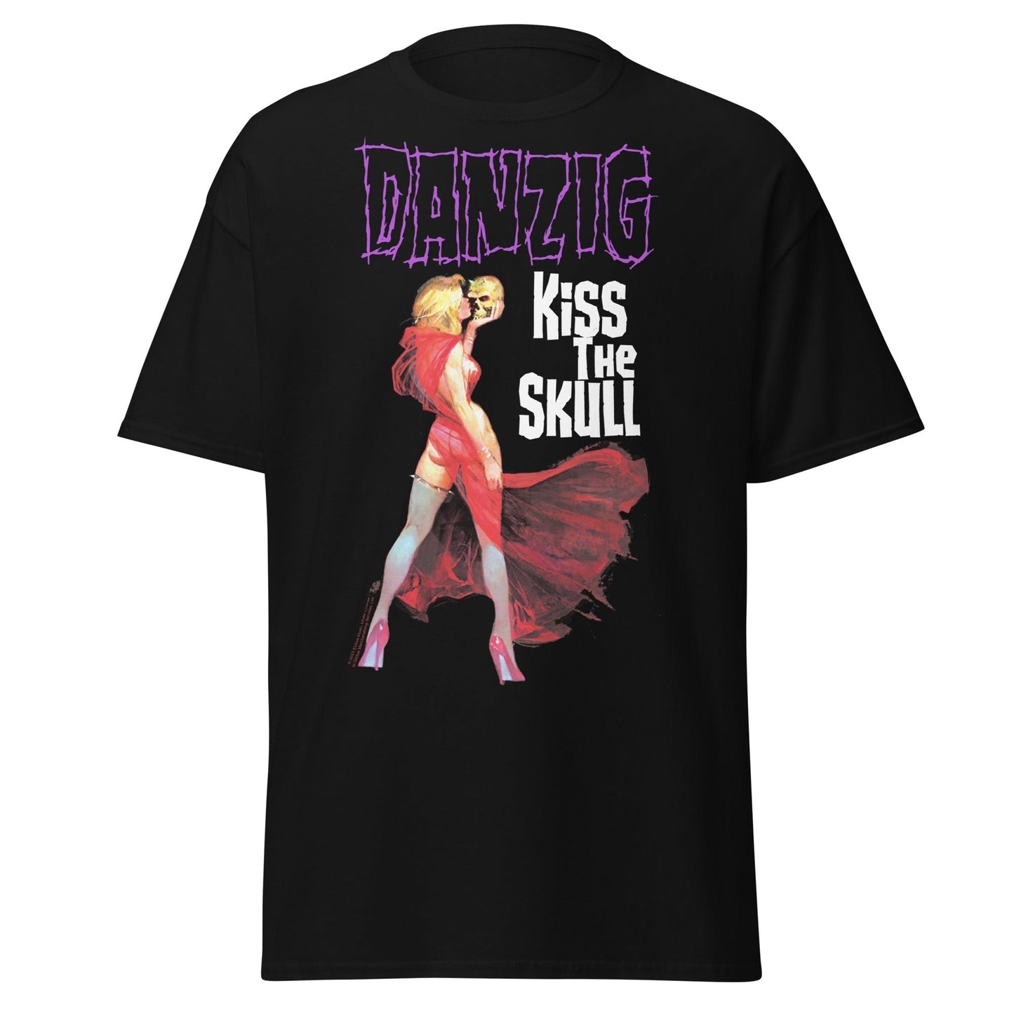 Danzig - Kiss the Skull Jumbo Print T-Shirt ()