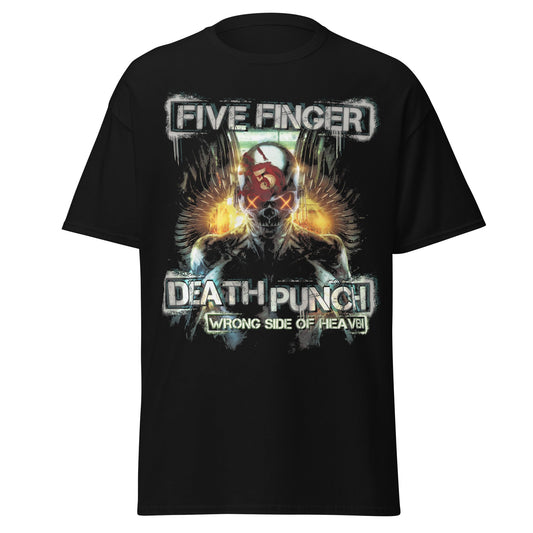 Five Finger Death Punch - Bot Heaven Jumbo Print T-Shirt ()