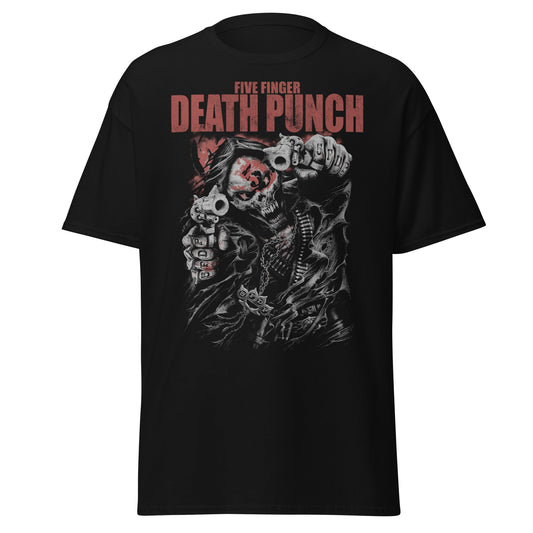 Five Finger Death Punch - Both Barrels Jumbo Print T-Shirt ()
