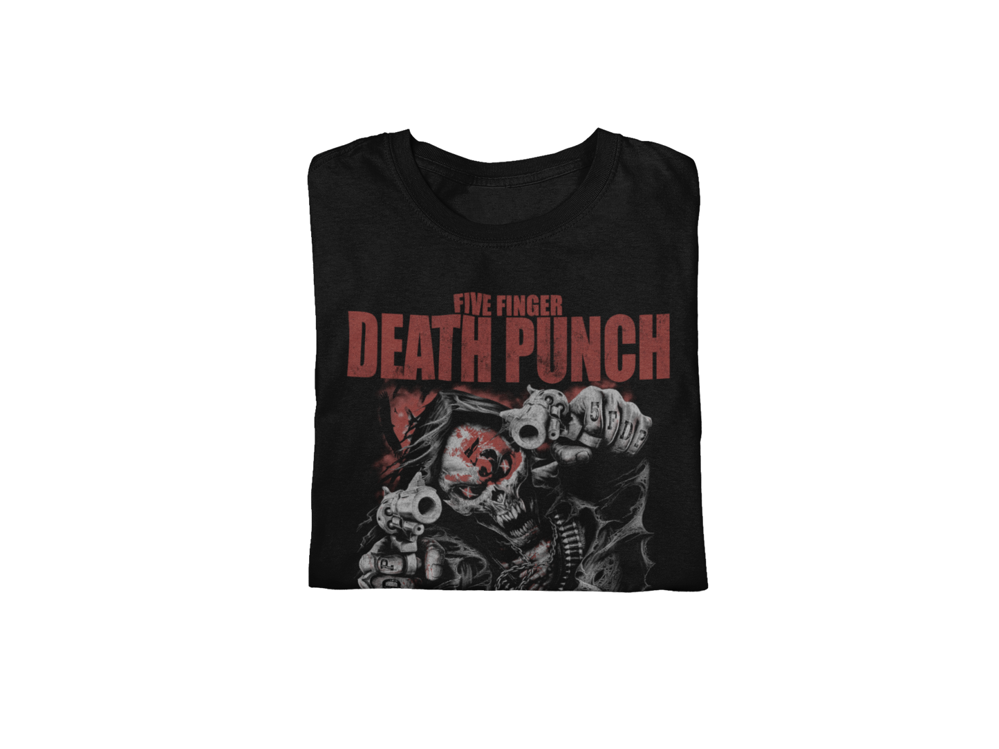 Five Finger Death Punch - Both Barrels Jumbo Print T-Shirt ()