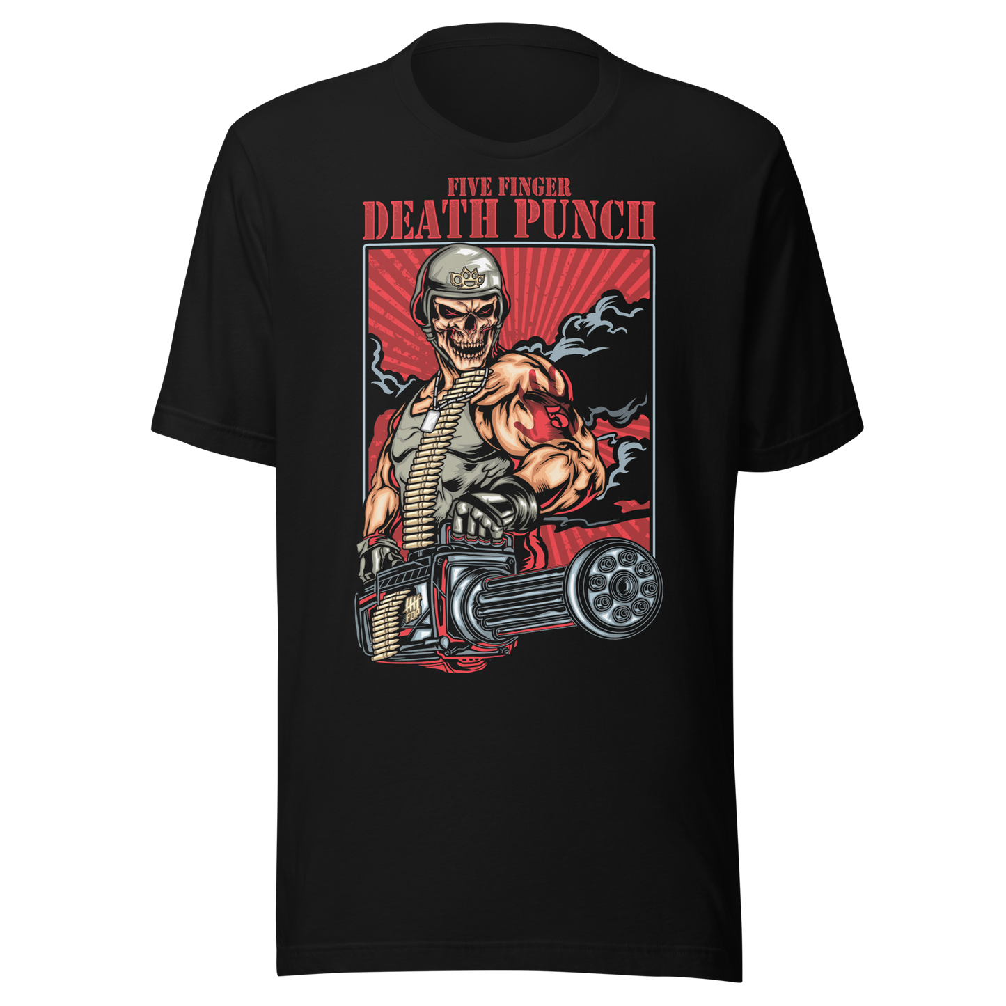 Five Finger Death Punch Gatling T-Shirt ()