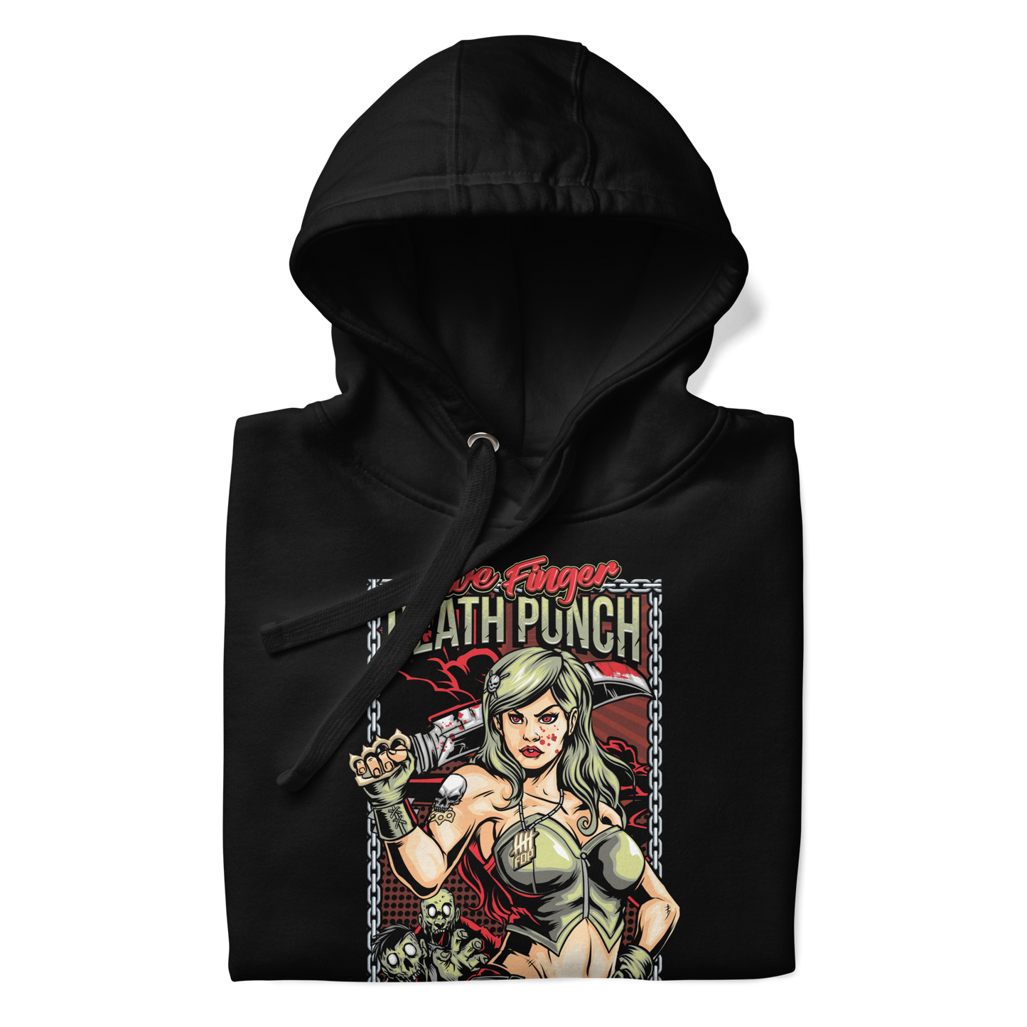 Five Finger Death Punch Machete Hoodie ()