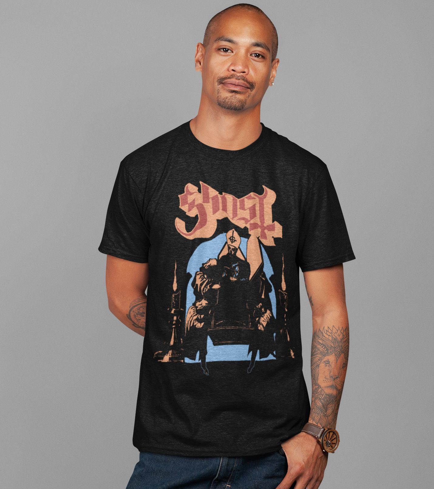 Ghost - Darkness Jumbo Print T-Shirt ()