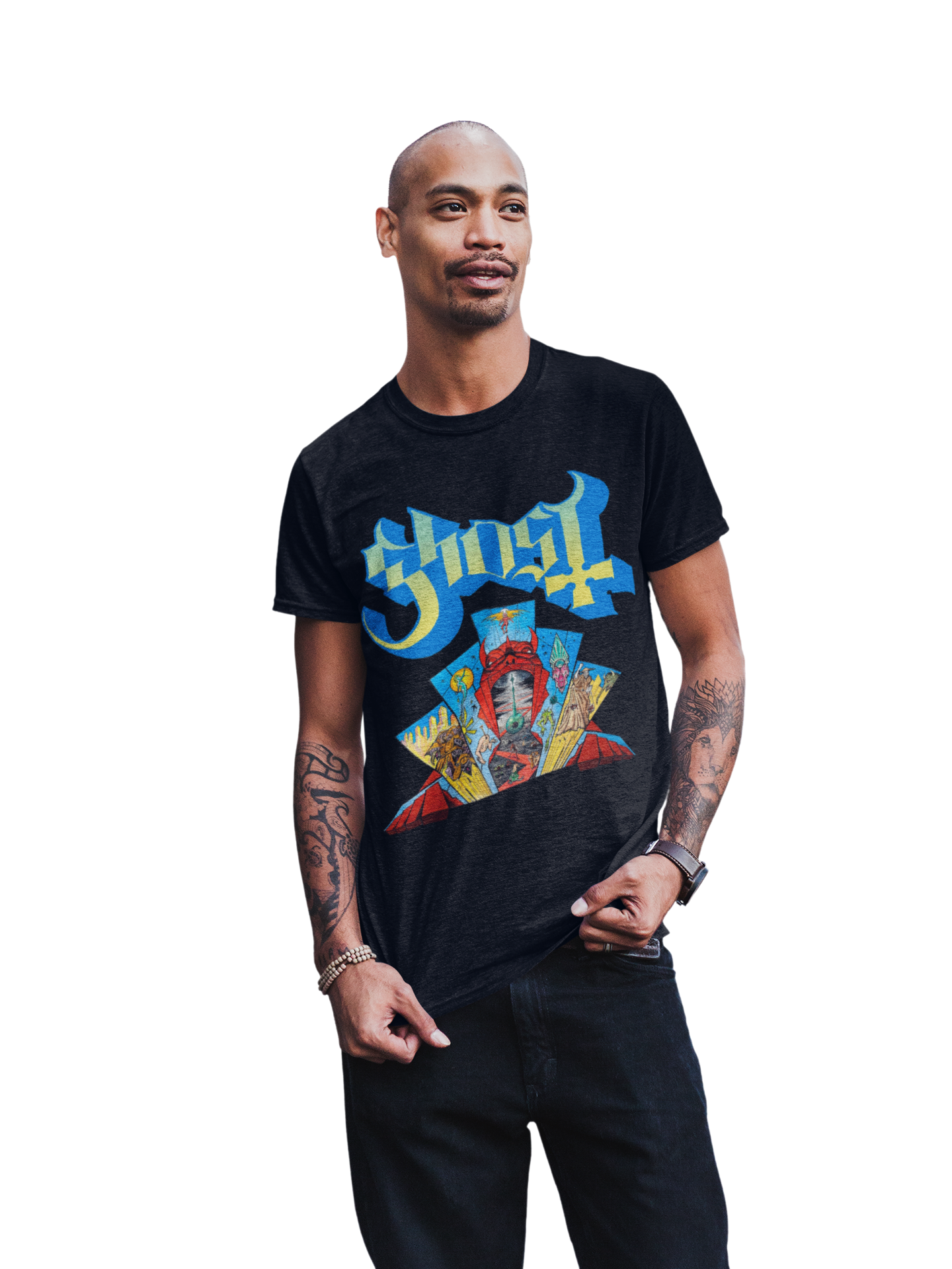 Ghost - Devil's Mouth Jumbo Print T-Shirt ()