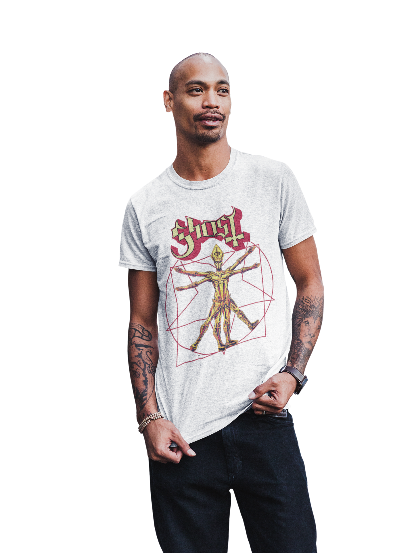 Ghost - In the Machine Jumbo Print T-Shirt ()