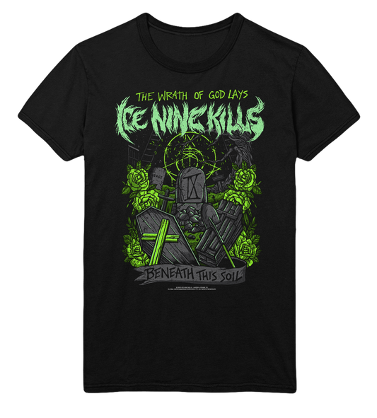 Ice Nine Kills Green Wrath Jumbo Print T-Shirt ()