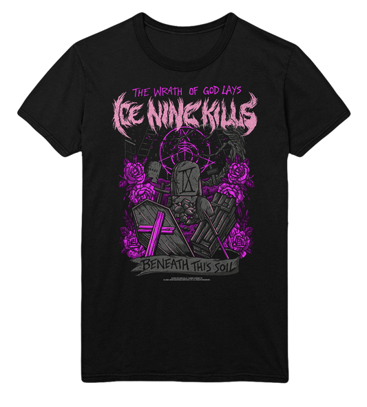 Ice Nine Kills Purple Wrath Jumbo Print T-Shirt ()