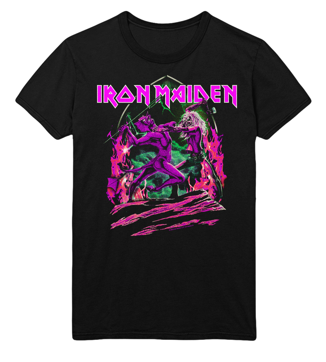 Iron Maiden Devil's Fight Jumbo Print T-Shirt ()