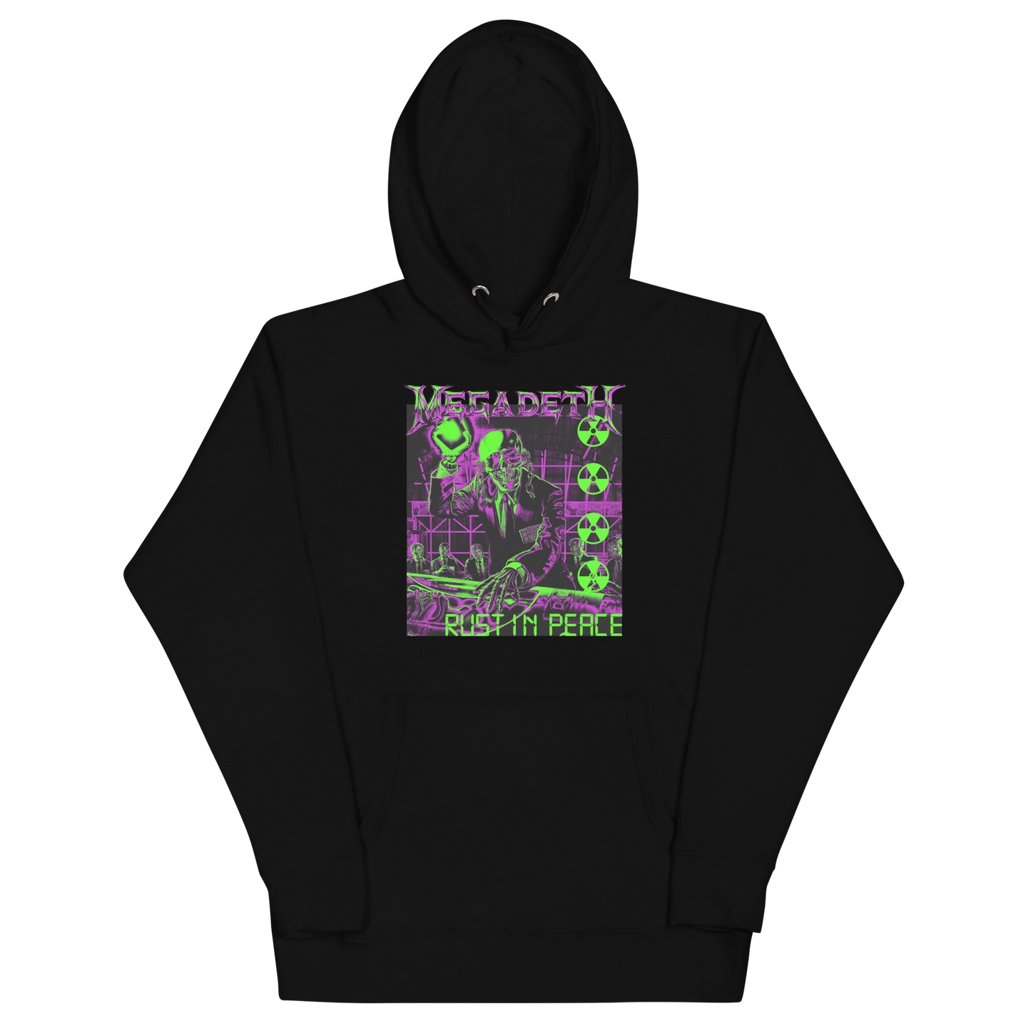 Megadeth Neon Rust Classic Hoodie ()