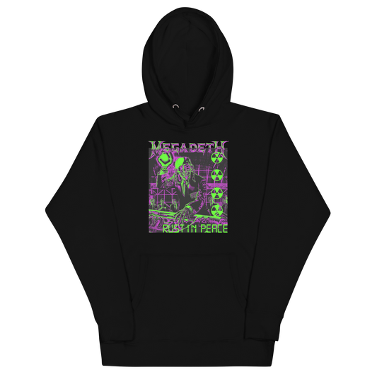 Megadeth Neon Rust Classic Hoodie ()