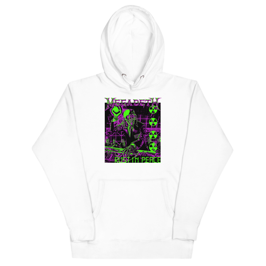 Megadeth Neon Rust in Peace Classic Hoodie ()