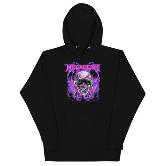 Megadeth Purple Nuclear Classic Hoodie ()