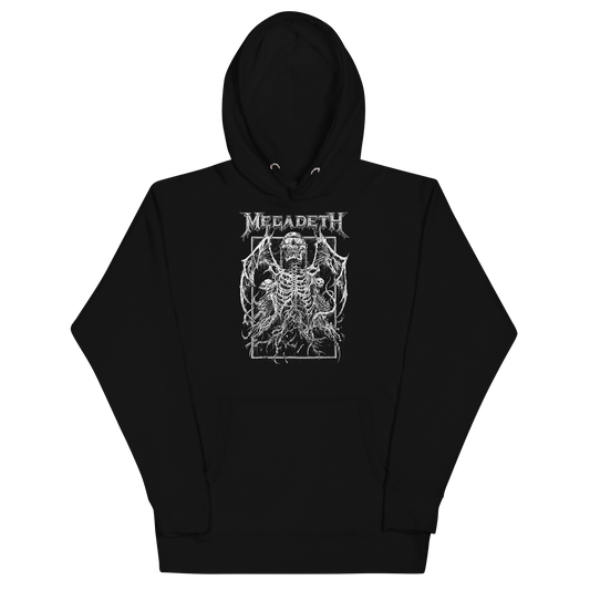 Megadeth Skeleton Wings Classic Hoodie ()