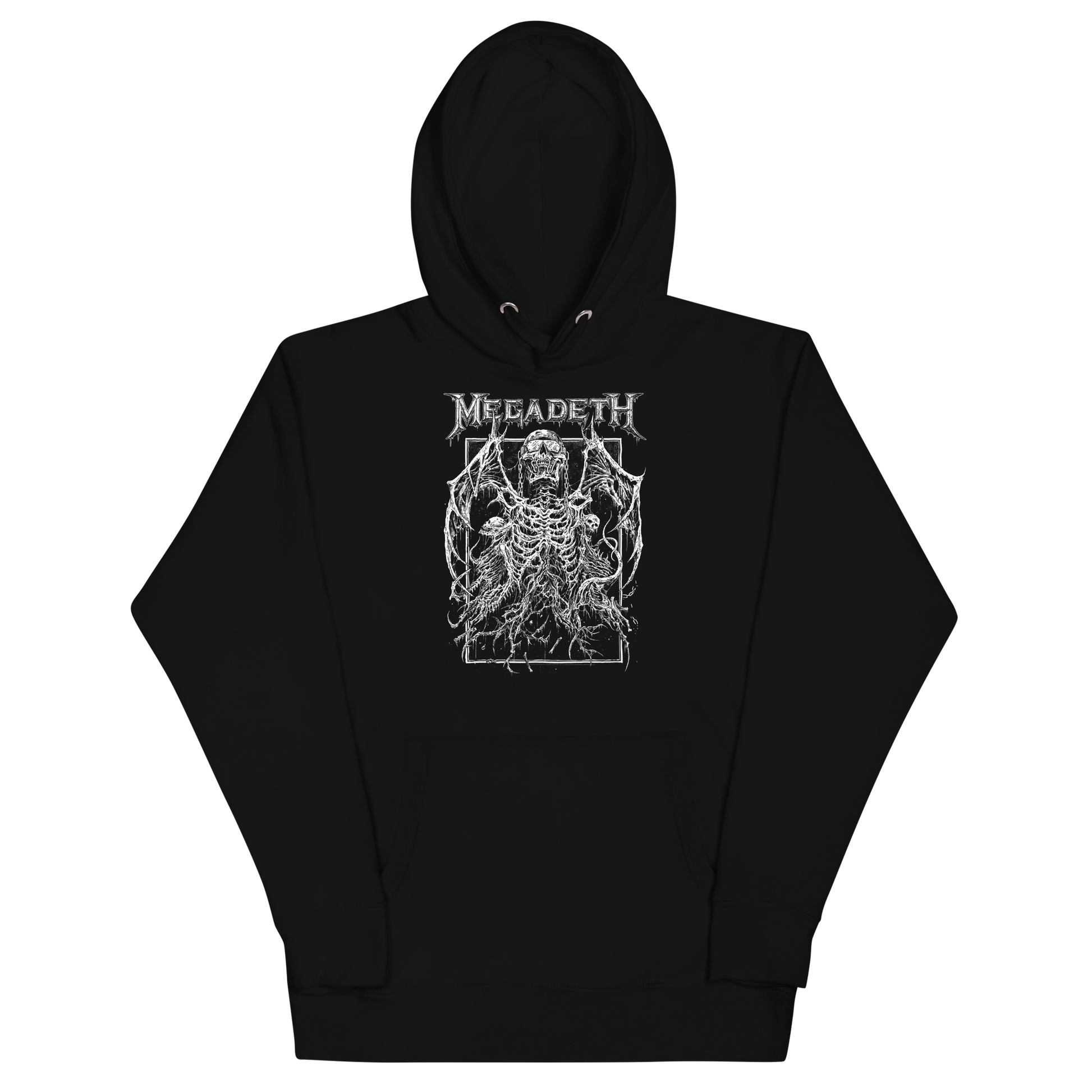 Stakes Megadeth Skeleton Wings Classic Hoodie [Apparel] - Golden Apple Comics
