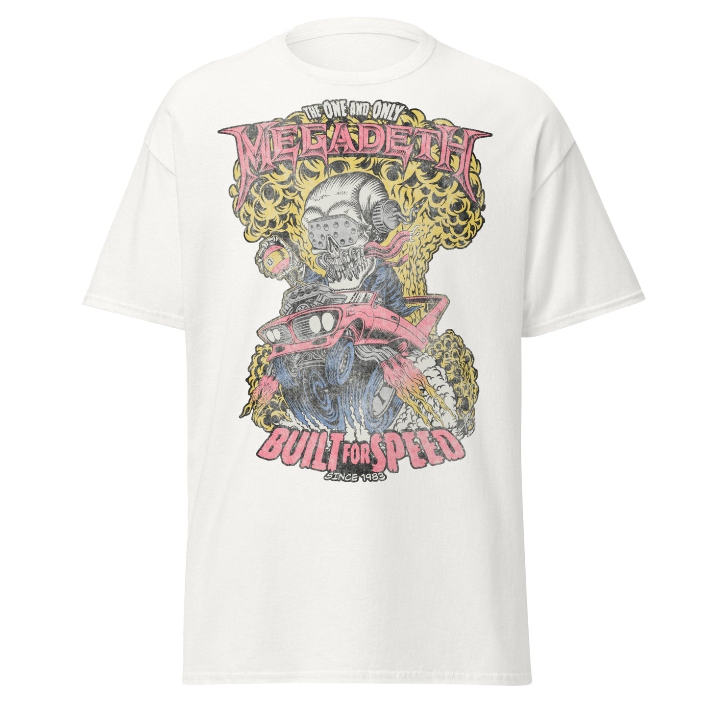 MegaDeth - Vintage Built for Speed Jumbo Print T-Shirt ()