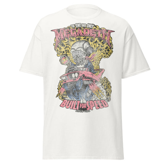 MegaDeth - Vintage Built for Speed Jumbo Print T-Shirt ()
