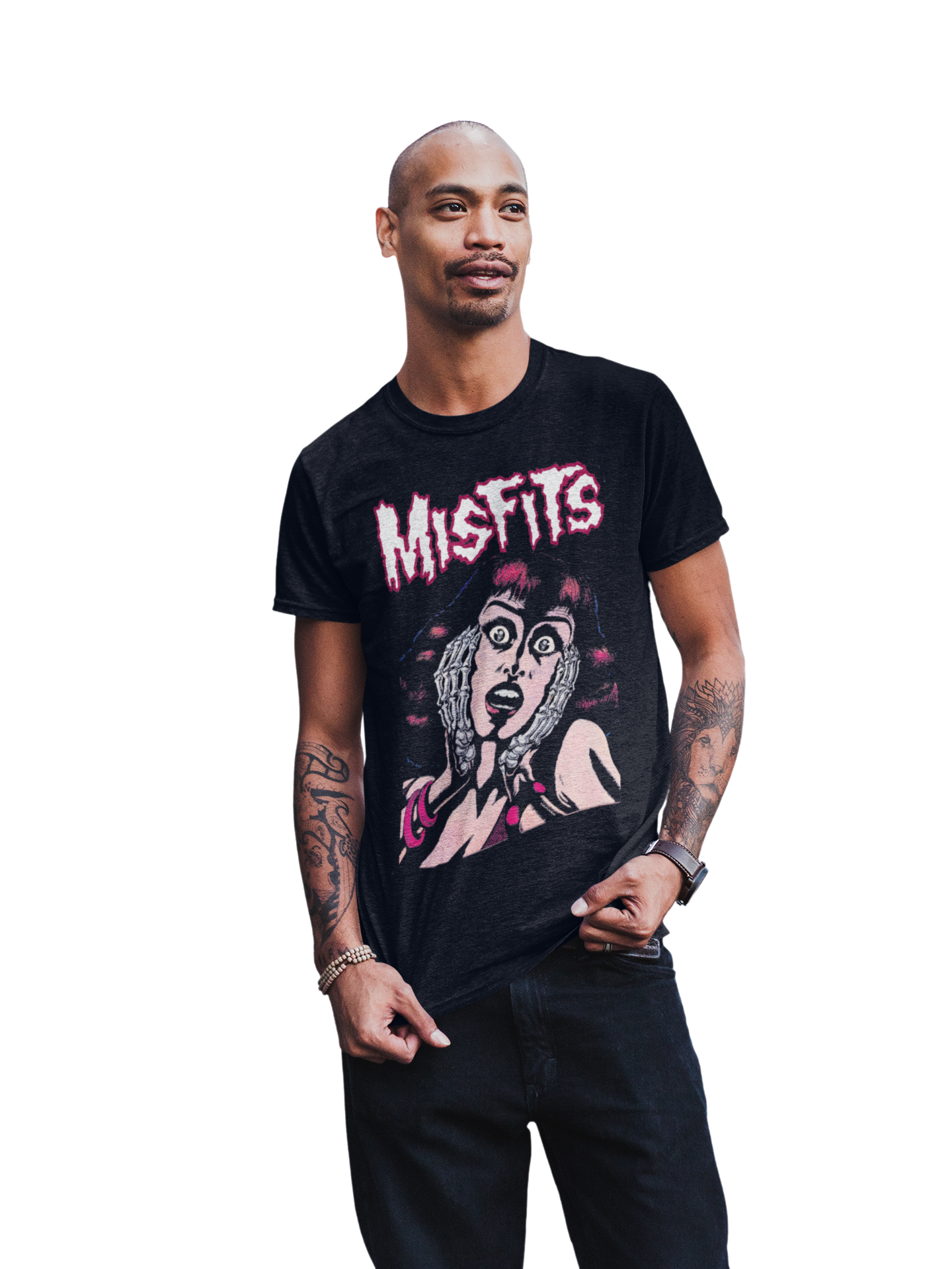 Misfits - Screaming Jumbo Print T-Shirt ()