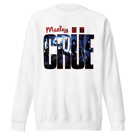 Motley Crue - 1987 Tour Vintage Jumbo Print Sweatshirt ()